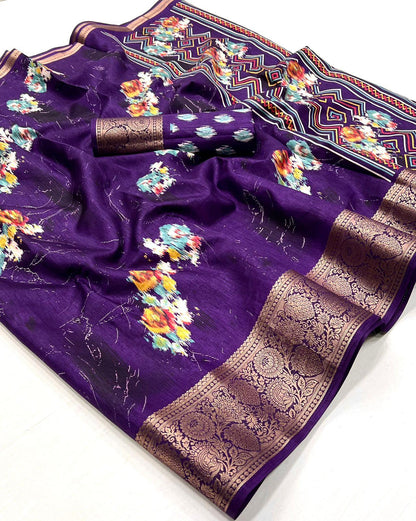 Party Wear Soft Dola Silk Saree