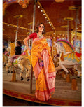 Party Wear Handloom Silk Saree