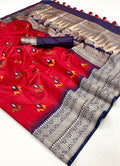 Party Wear Handloom Silk Saree