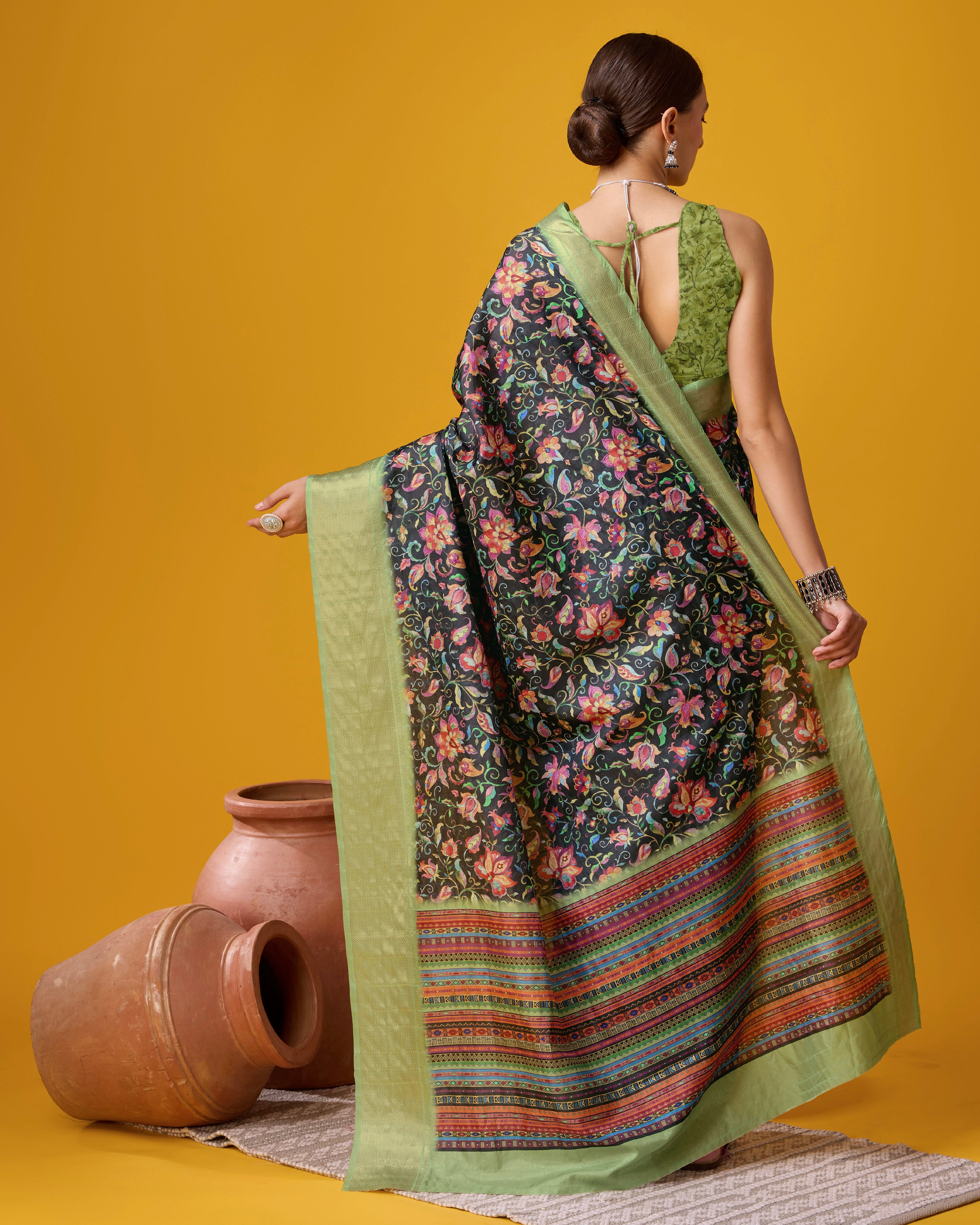Comfortable Cotton Saree with Digital Prints