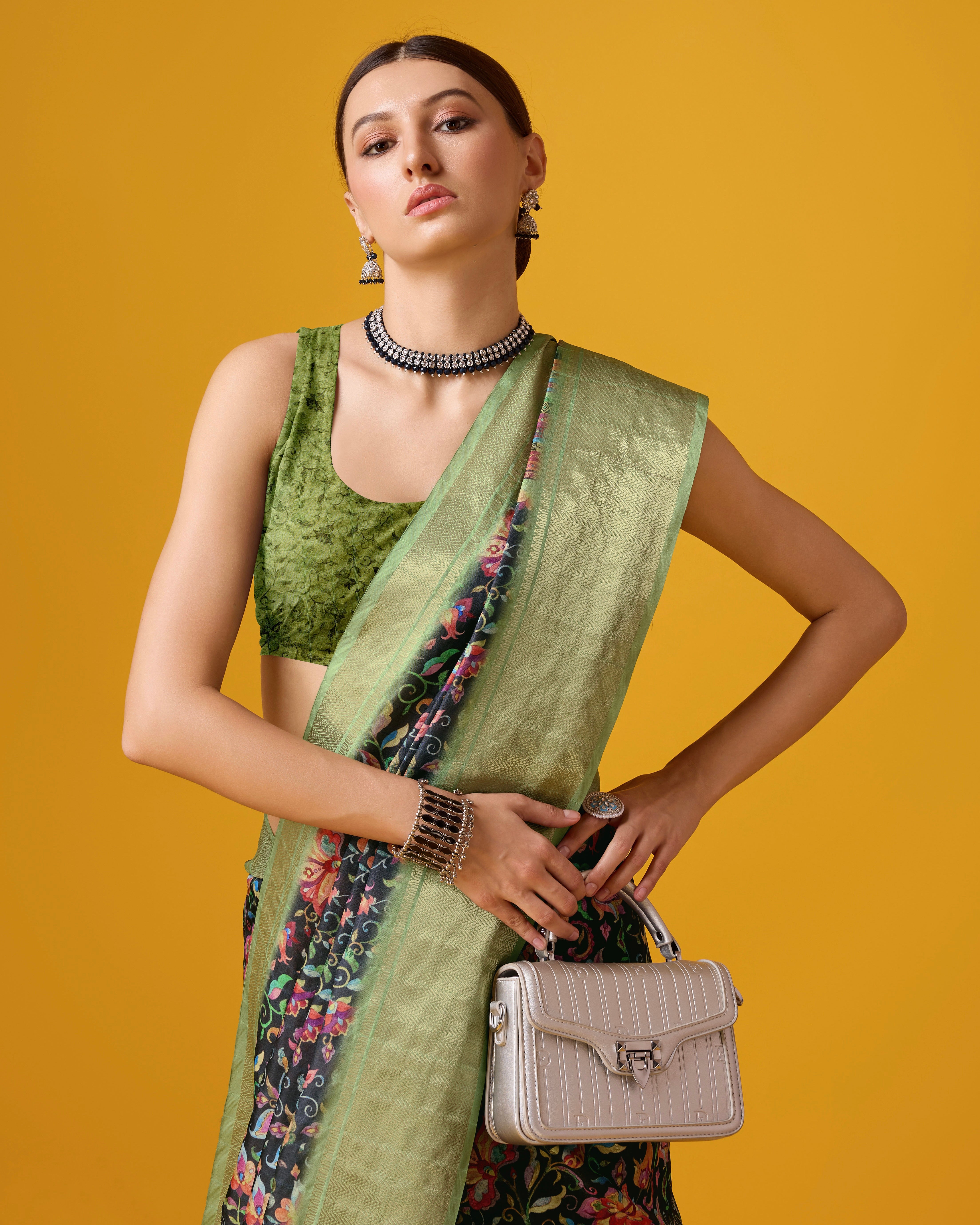 Comfortable Cotton Saree with Digital Prints