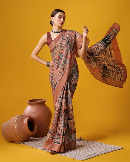 Printed Saree