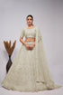White Lehenga