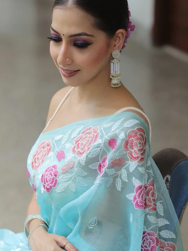 Organza Saree