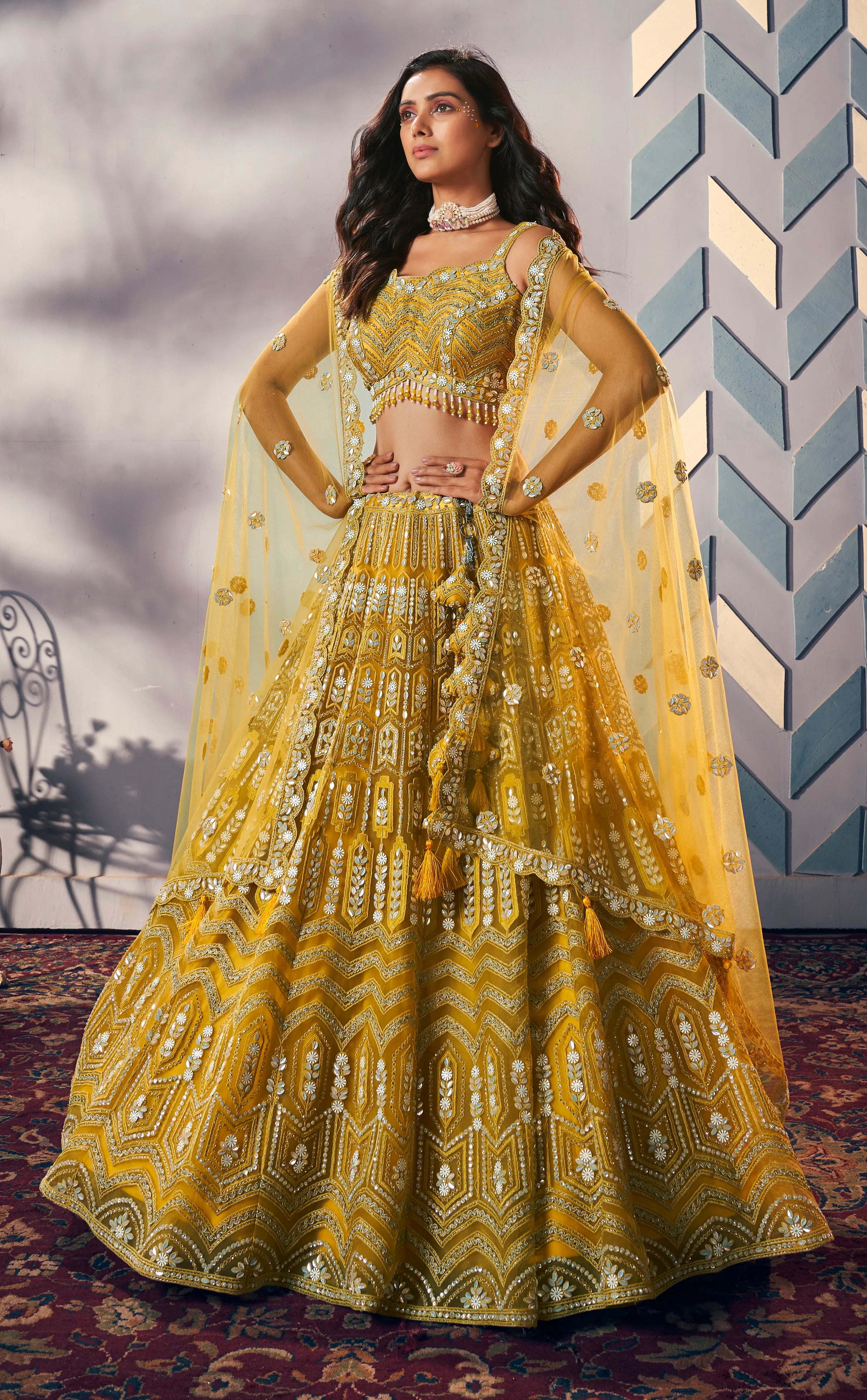 Yellow Lehenga