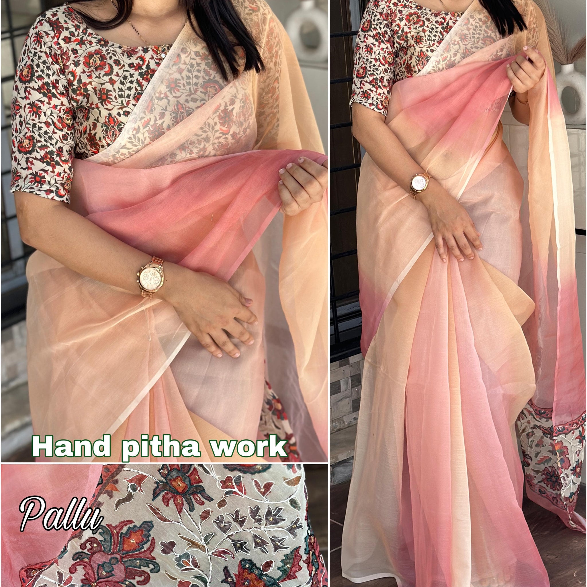Organza Saree