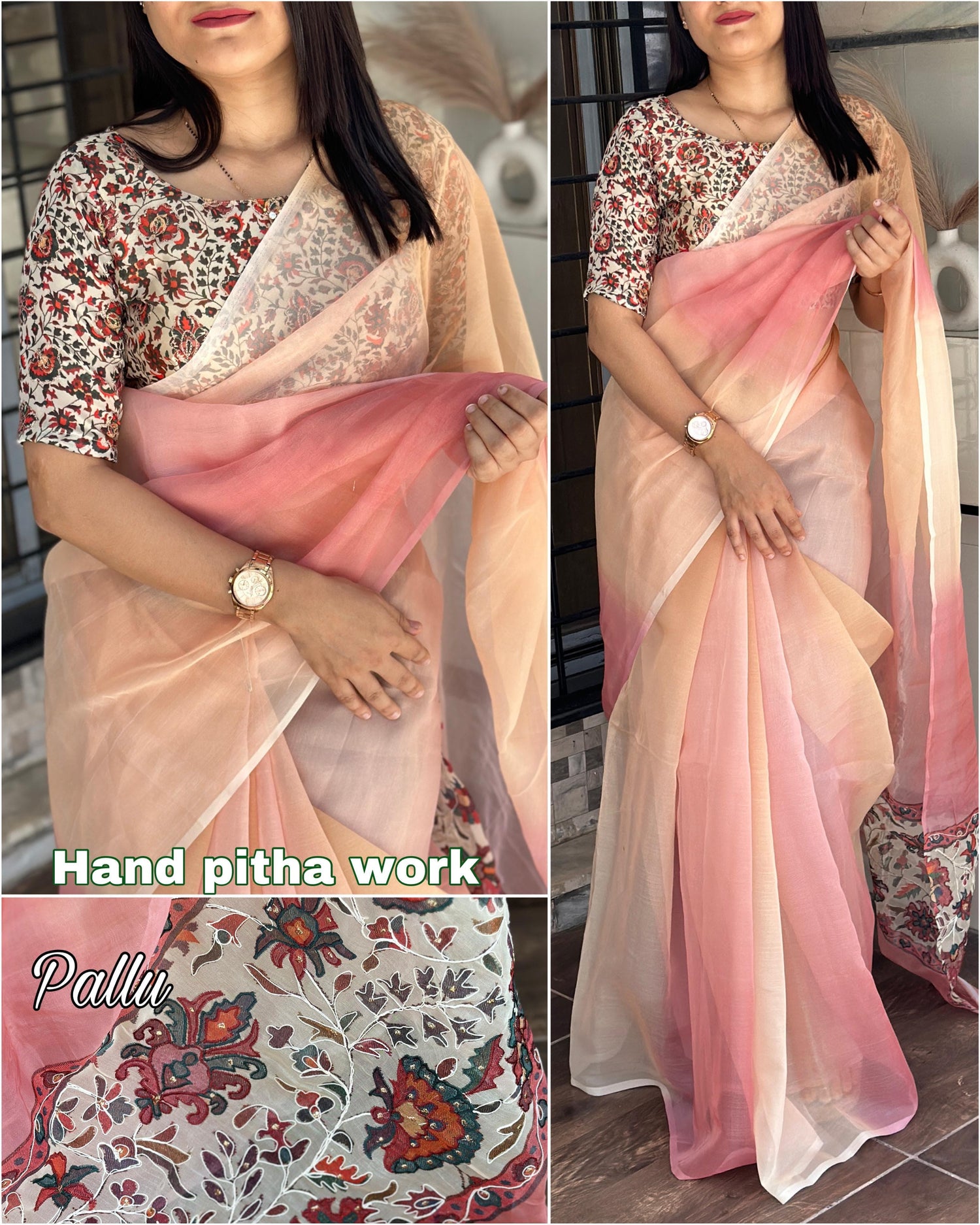 Organza Saree