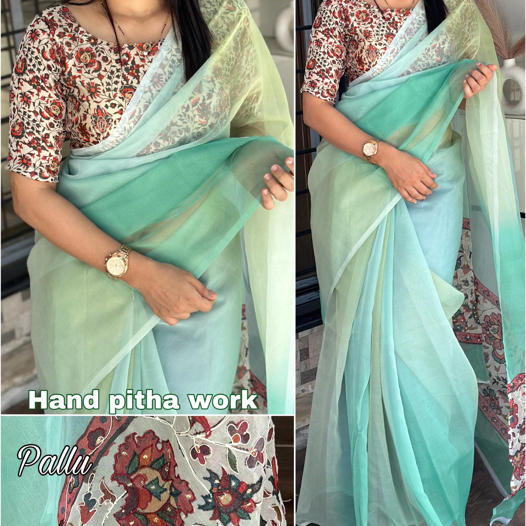 Organza Saree