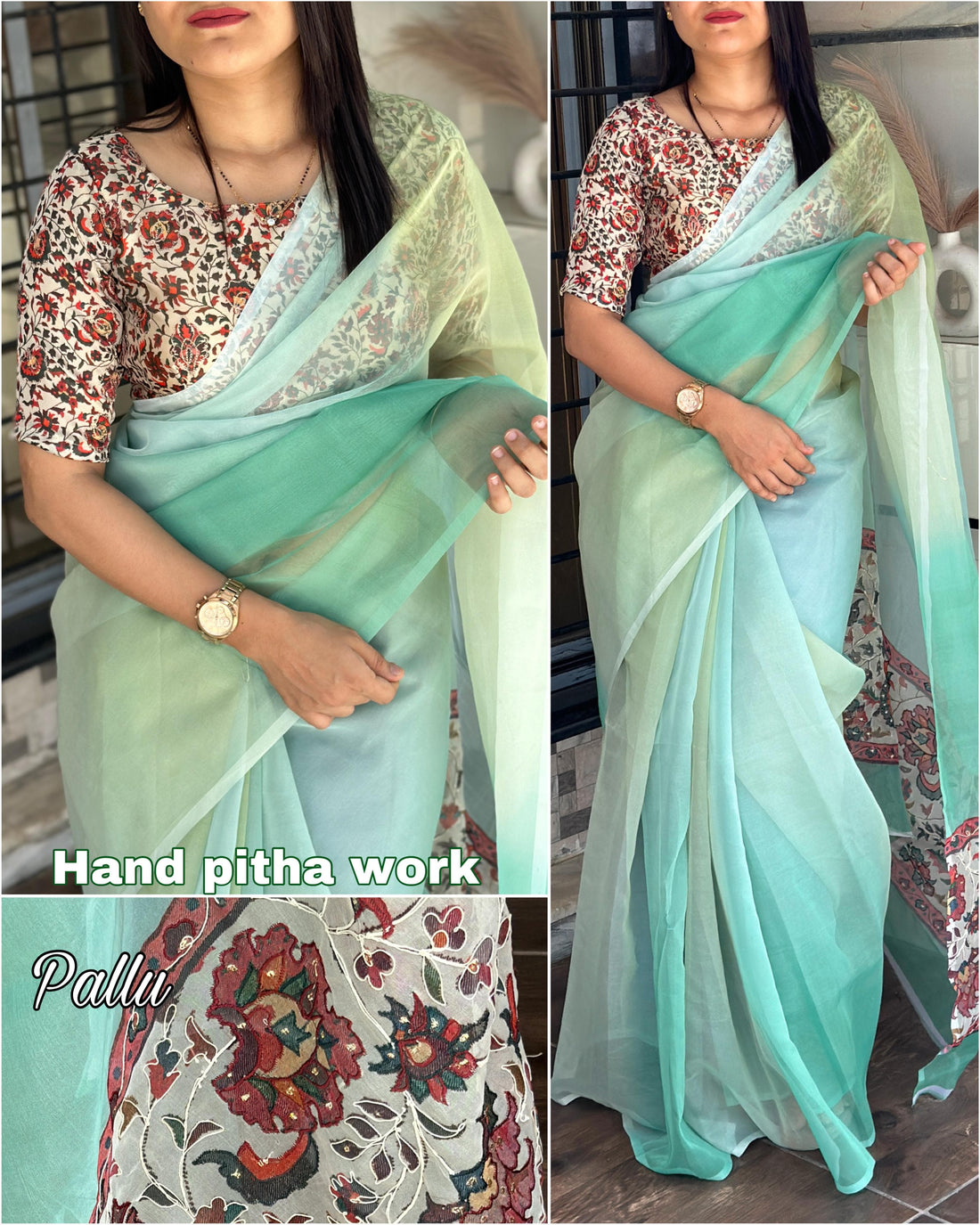 Organza Saree