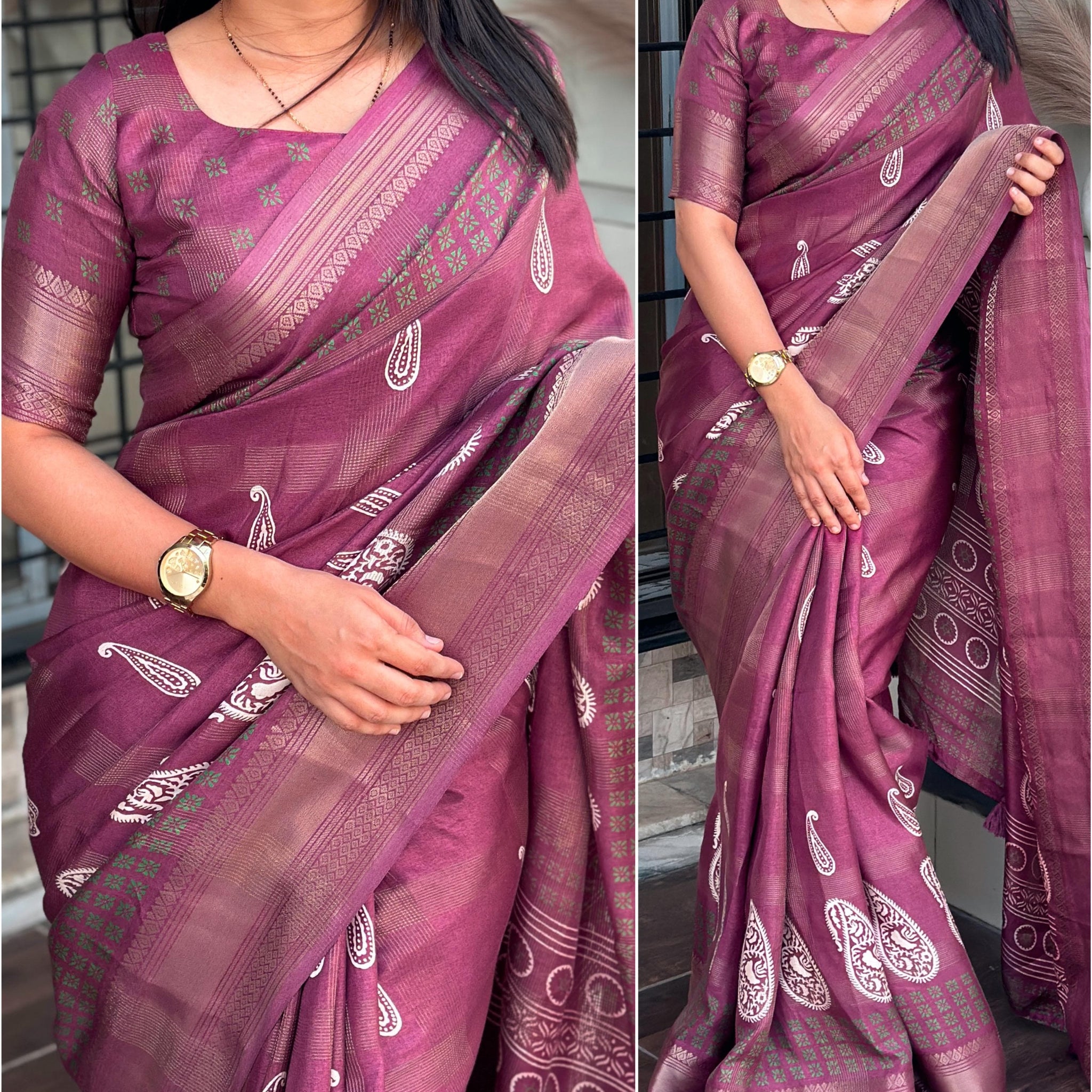 Soft Cotton Silk Saree