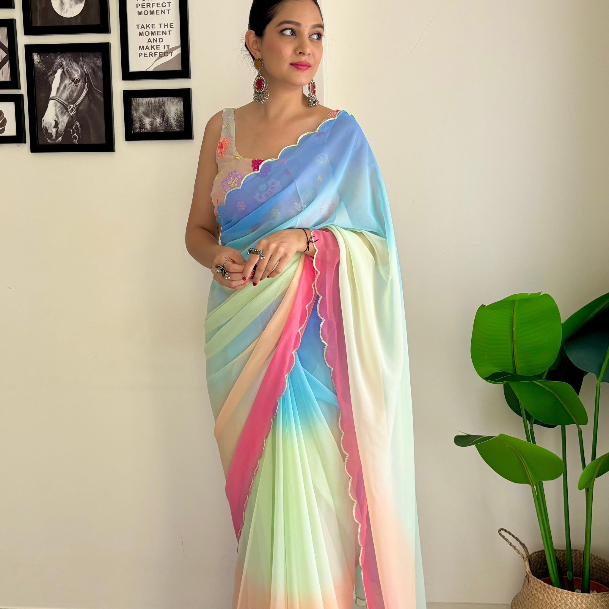 Sequance Saree 