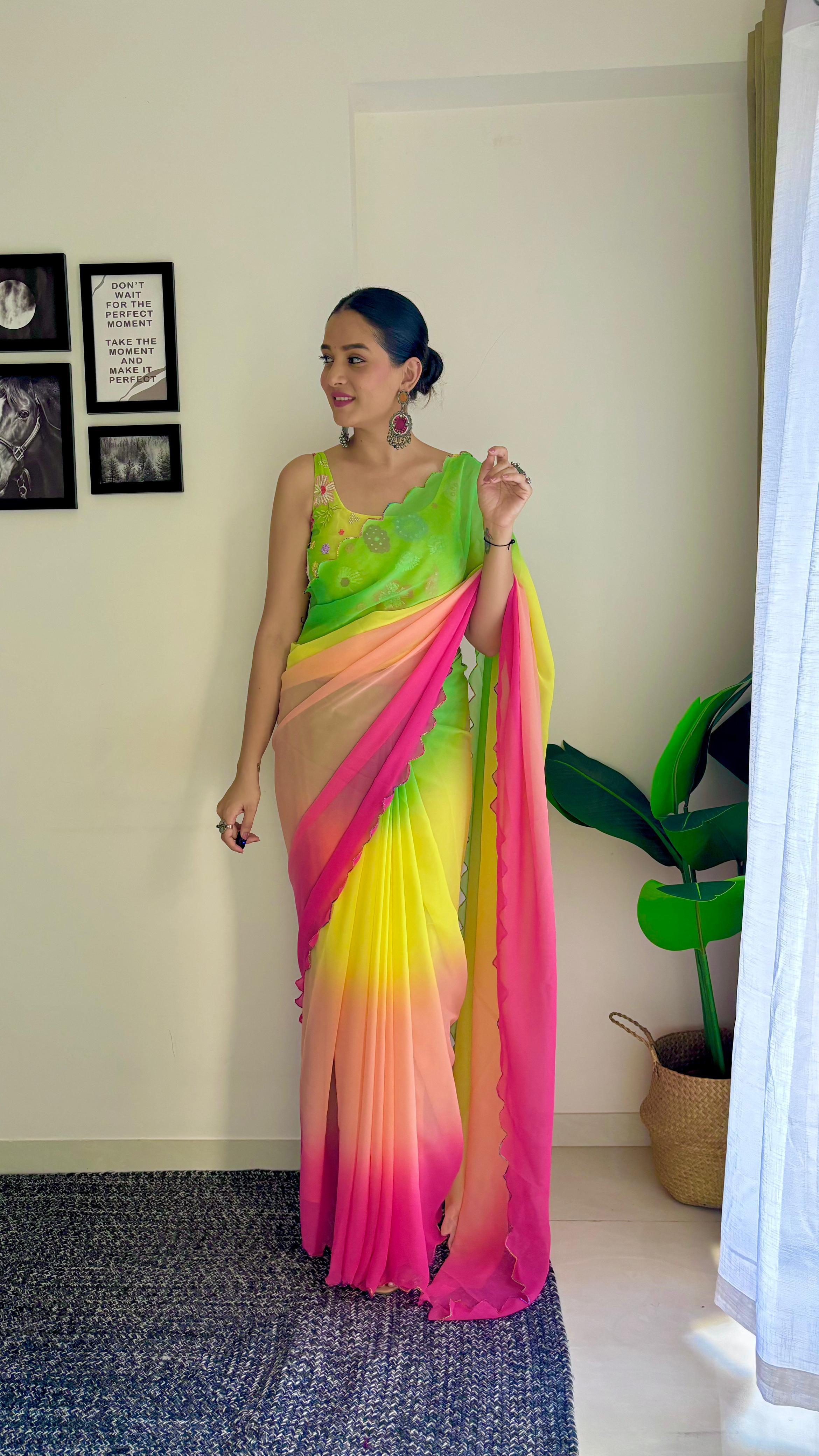 Sequance Saree 