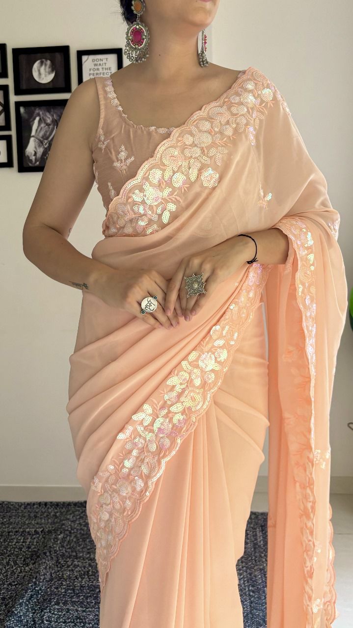 Sequance Saree