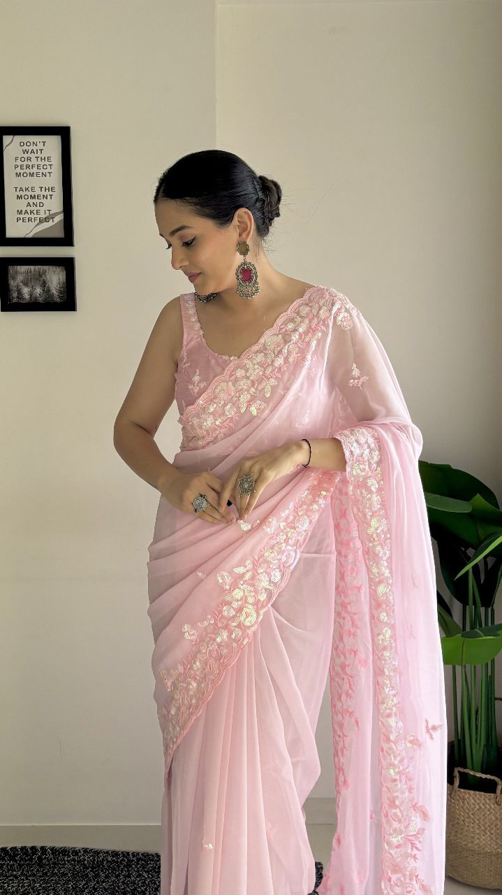 Sequance Saree