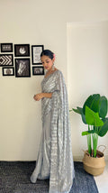 Georgette Sequence Saree