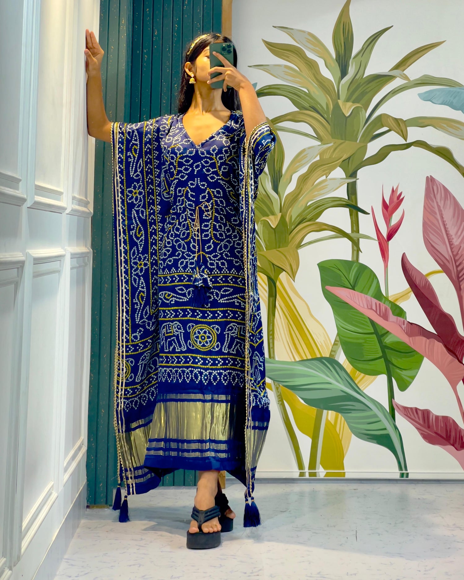 Gaji Silk Kaftan