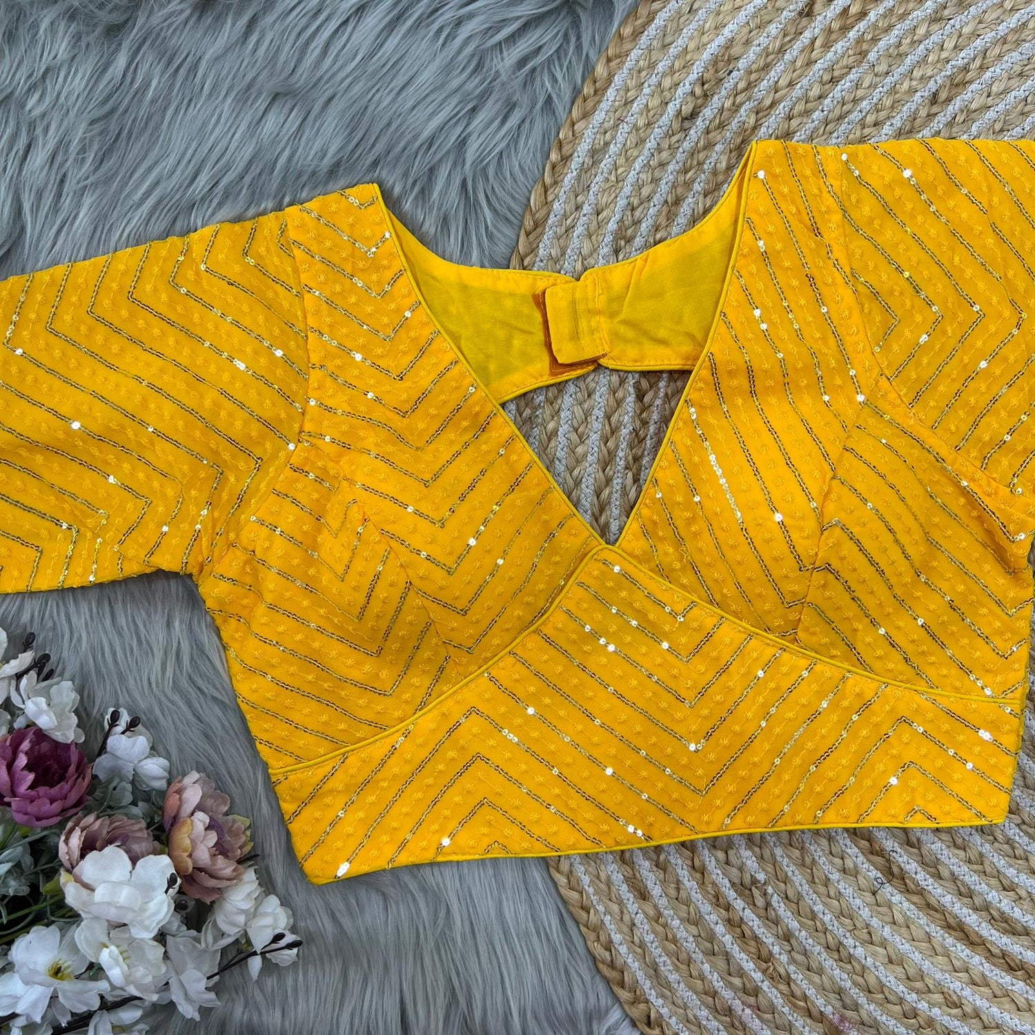 Sequin Blouse