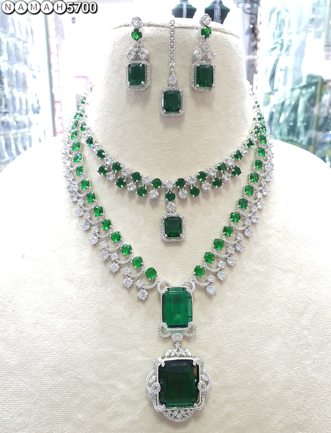 american diamond necklace Set