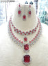 american diamond necklace Set