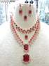 american diamond necklace Set