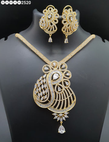 american diamond necklace Set