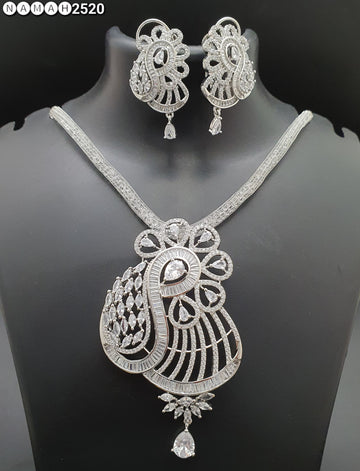 american diamond necklace Set