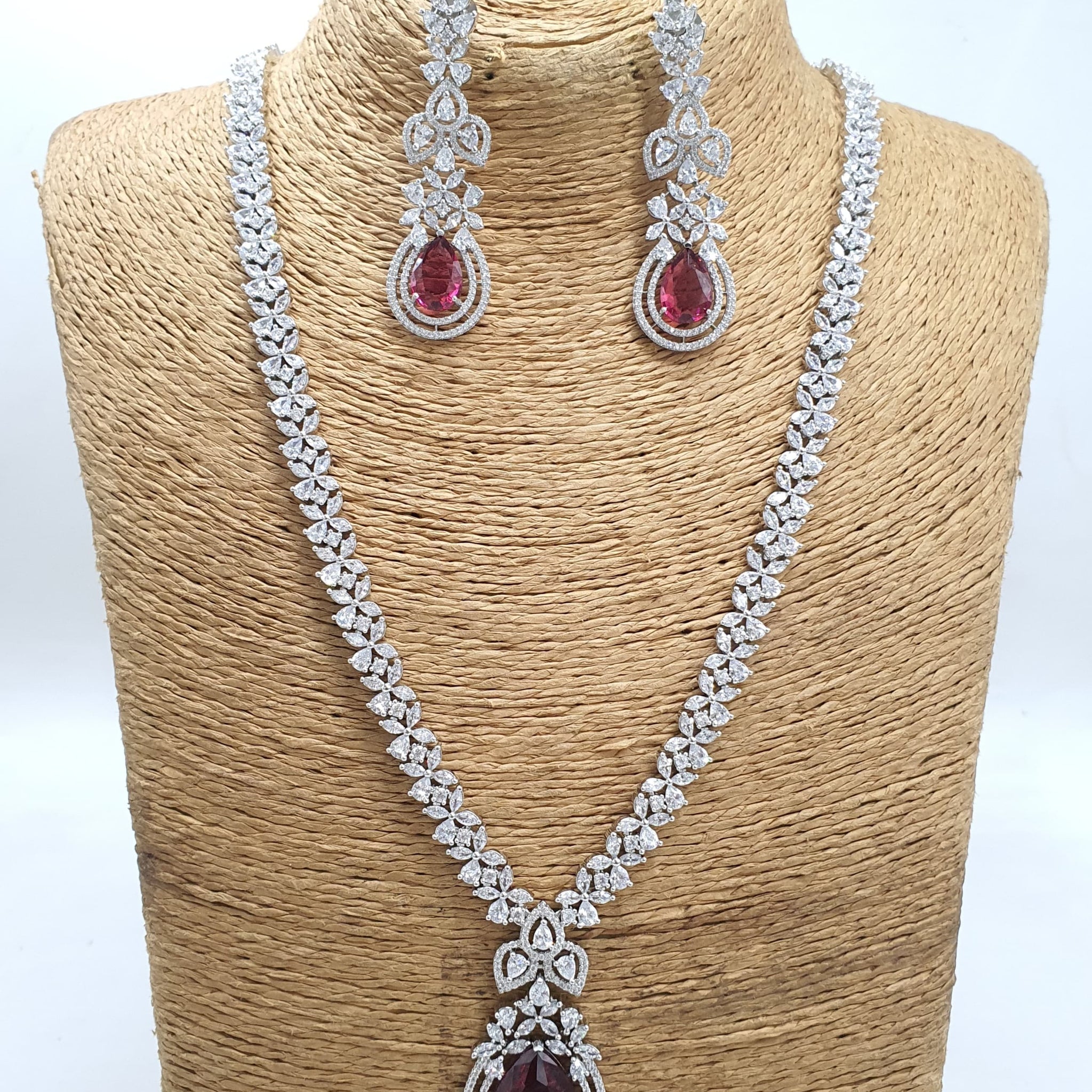 american diamond necklace Set