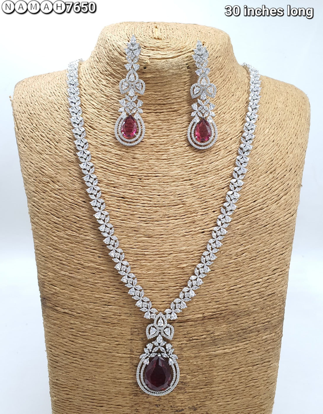 american diamond necklace Set
