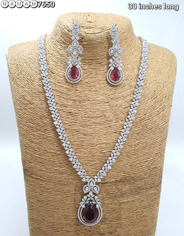 american diamond necklace Set