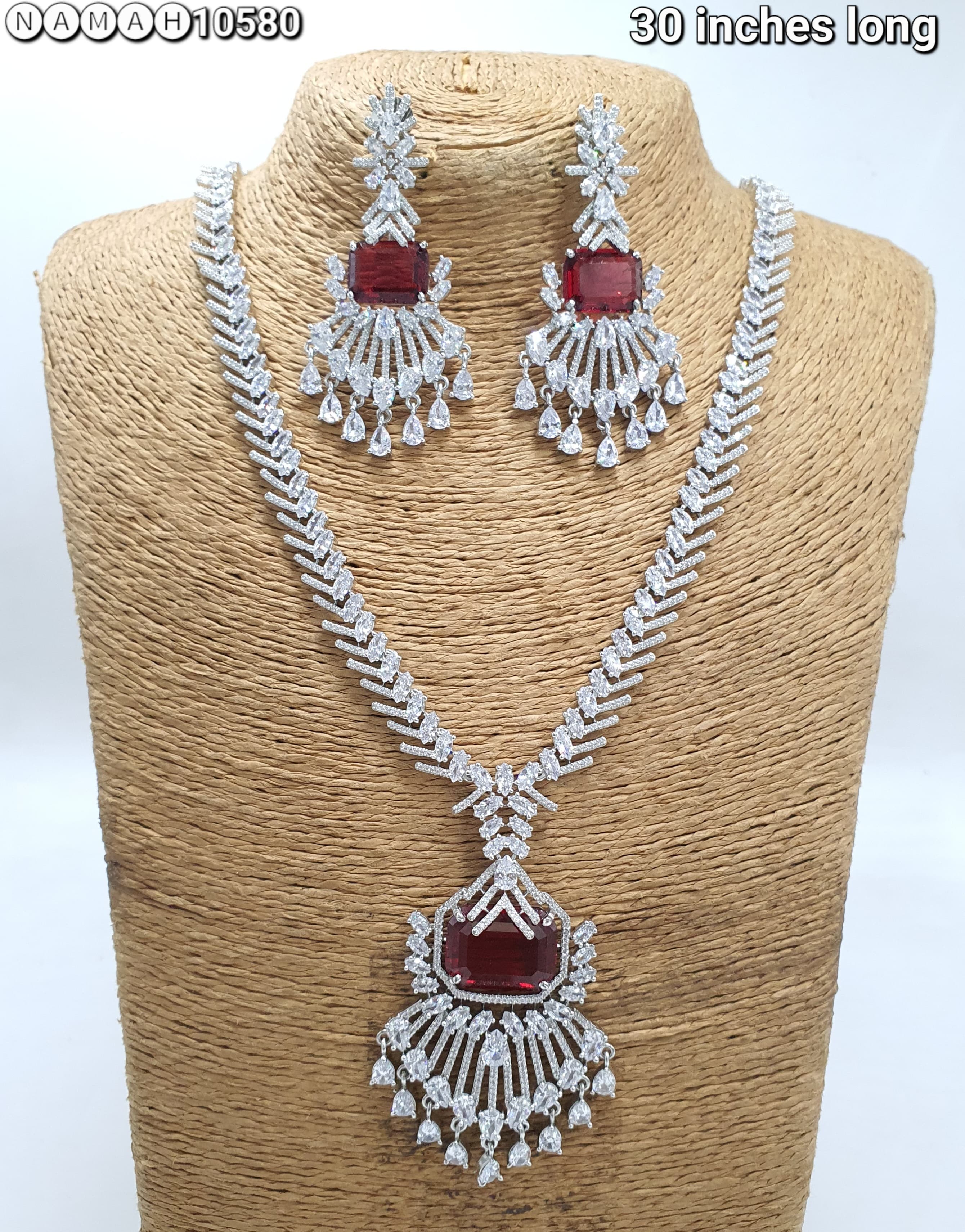 american diamond necklace Set