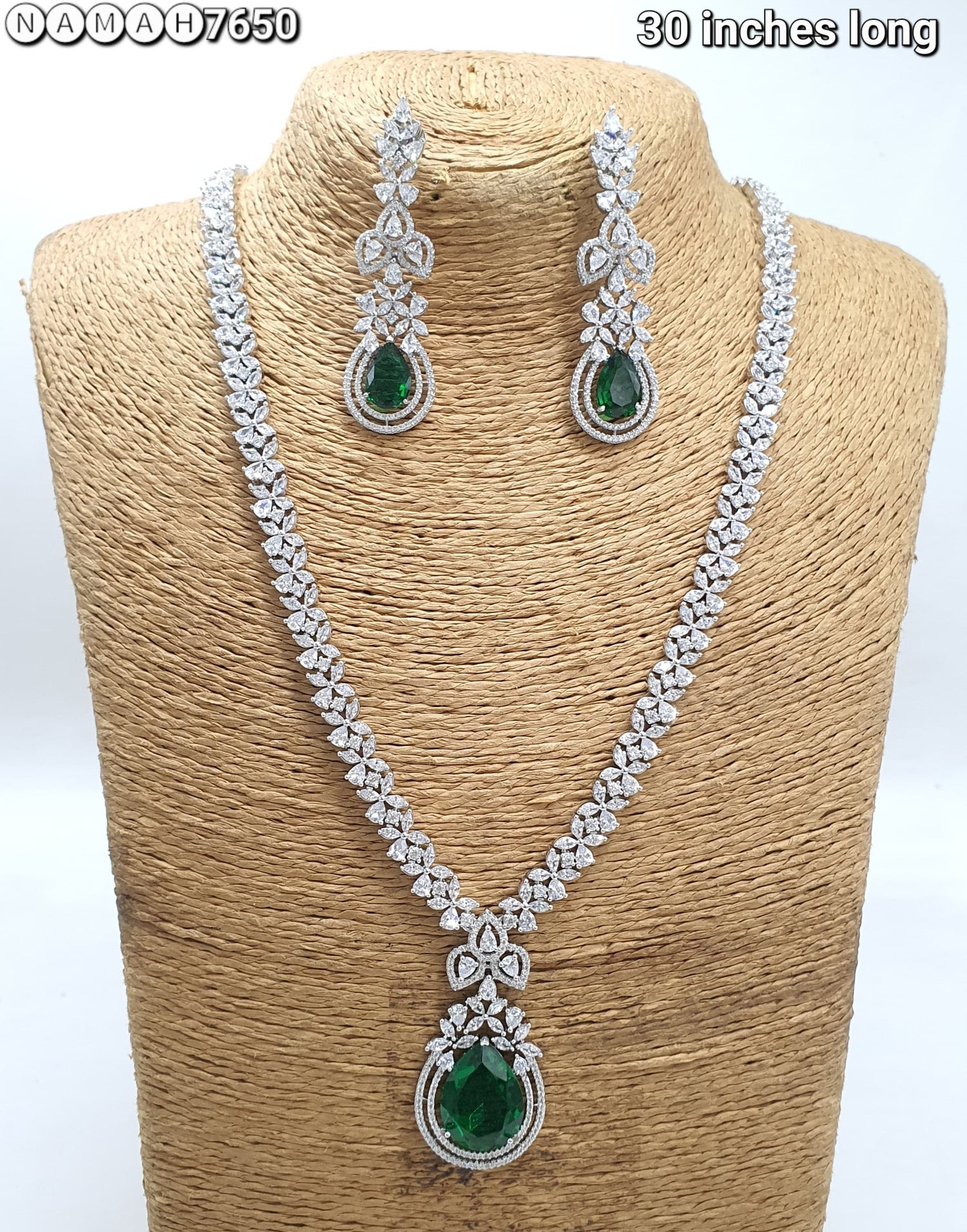 american diamond necklace Set
