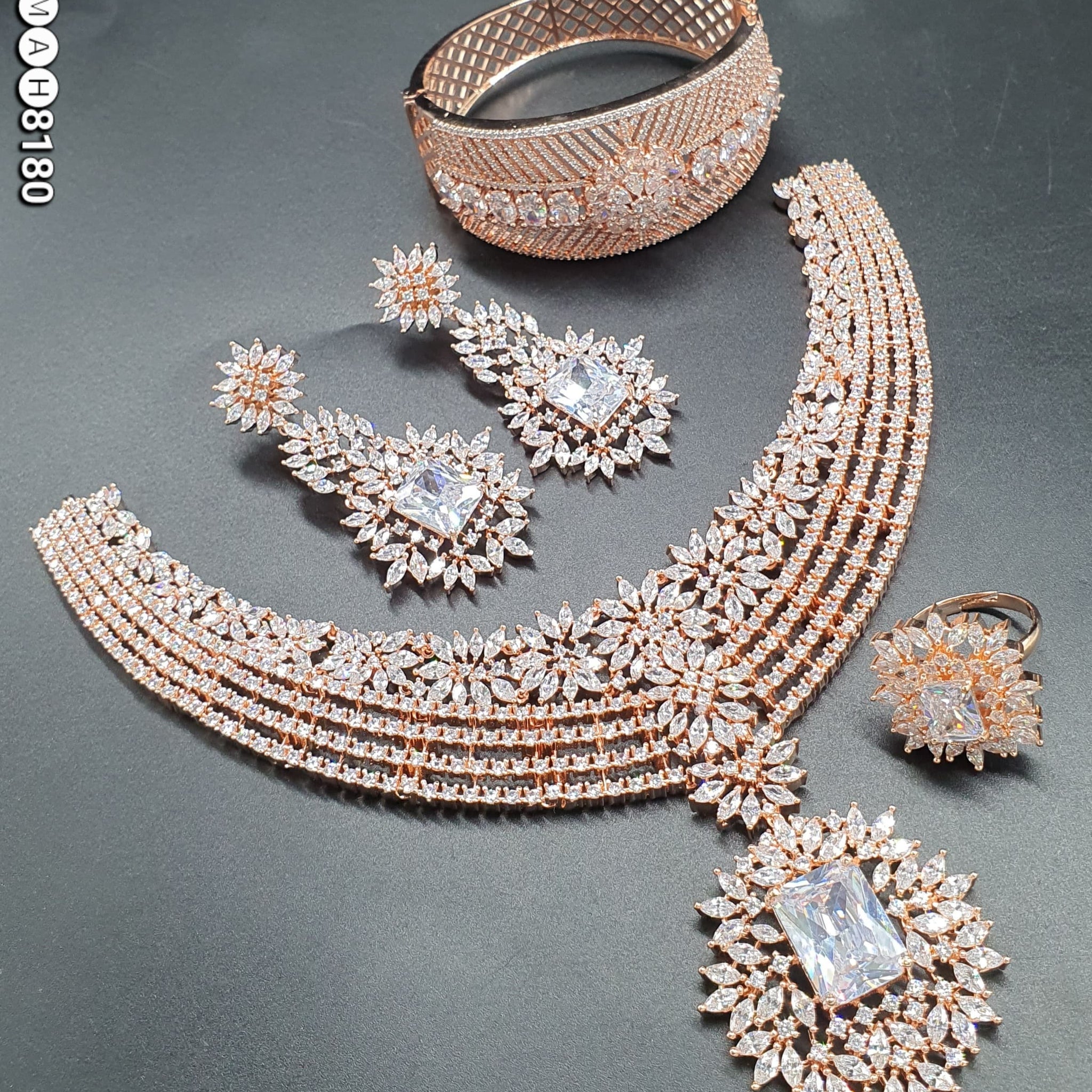 american diamond necklace Set