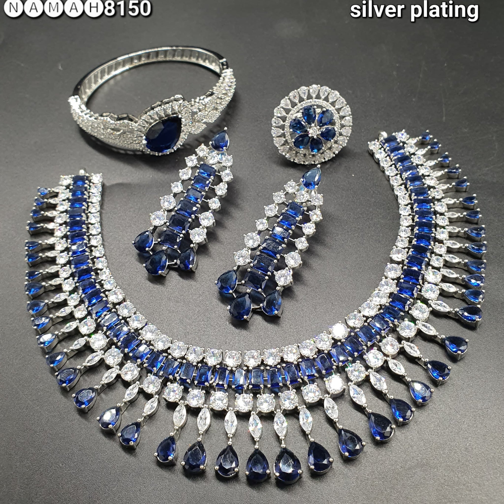 american diamond necklace Set