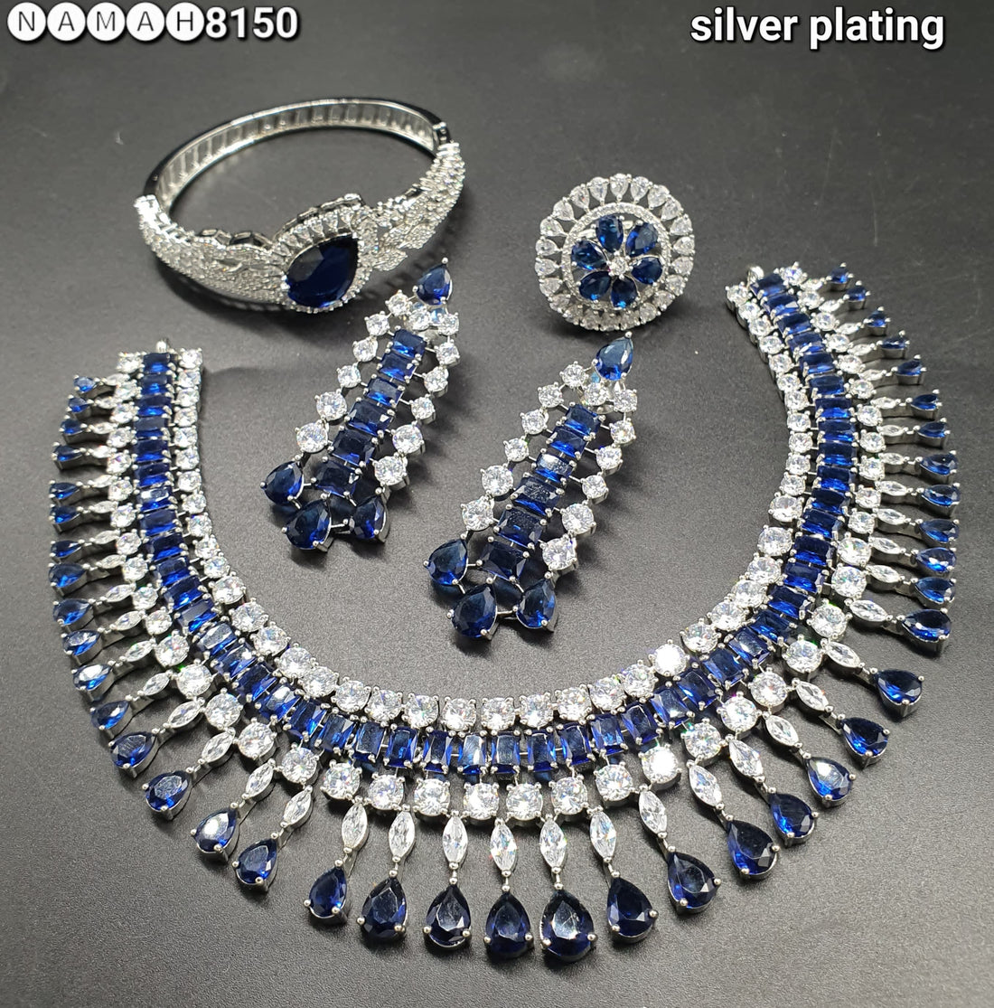american diamond necklace Set