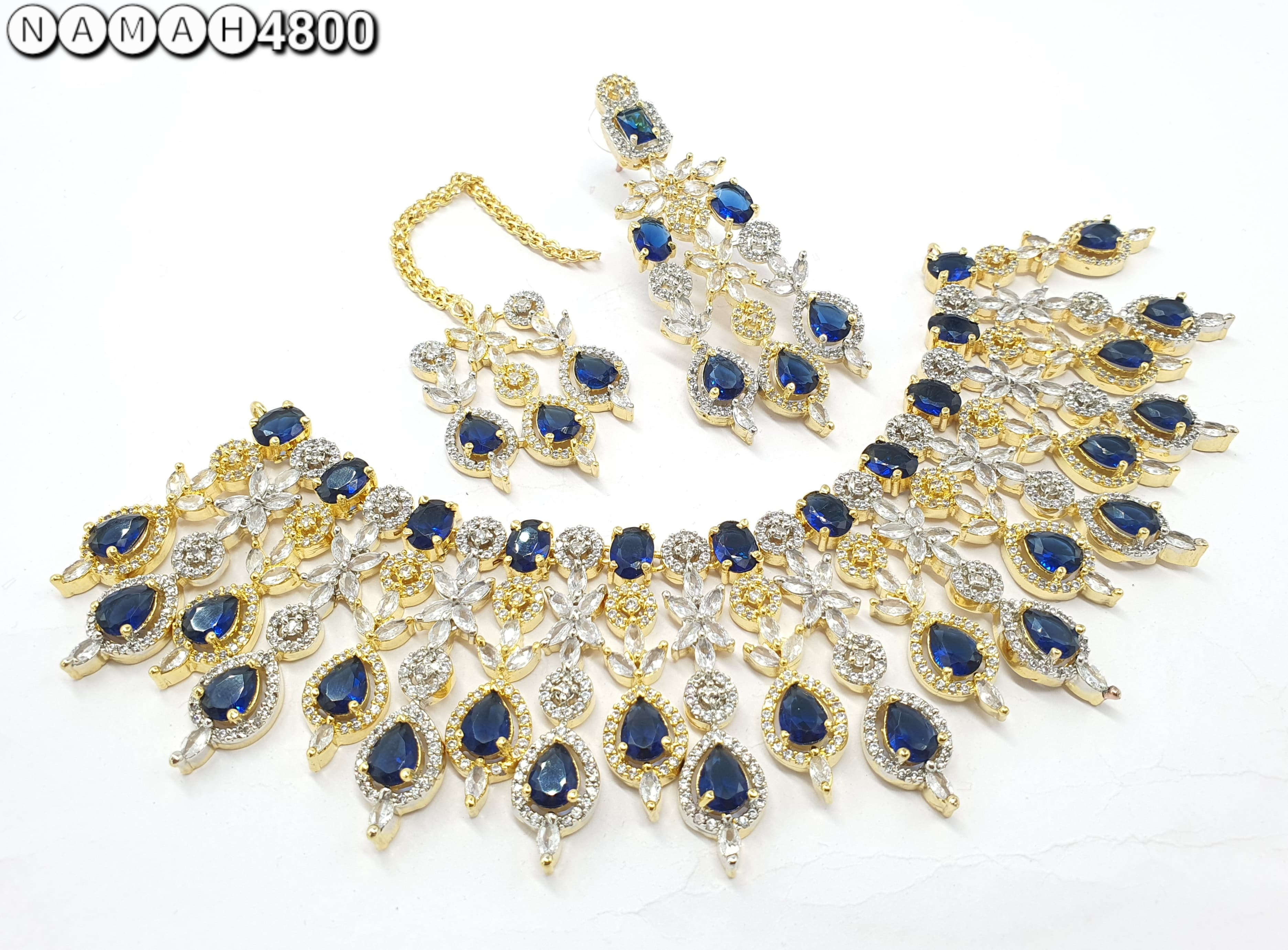 american diamond necklace Set