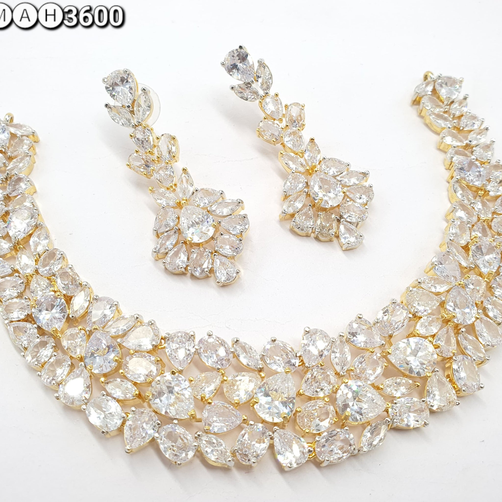 american diamond necklace Set