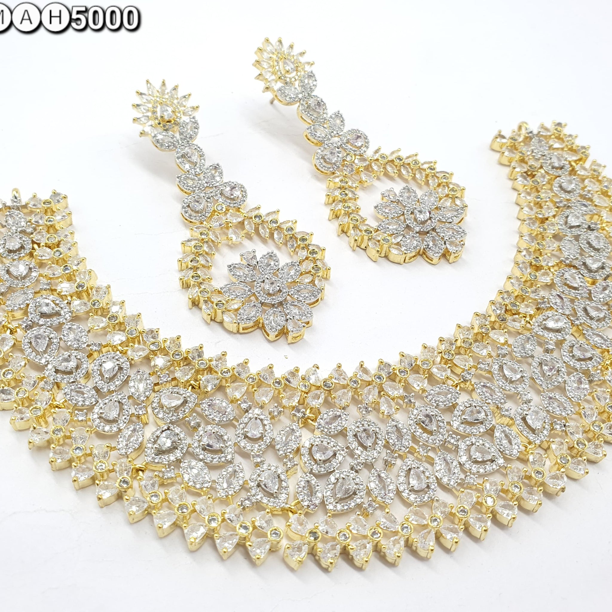 american diamond necklace Set