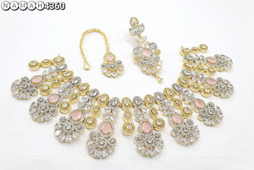 american diamond necklace Set