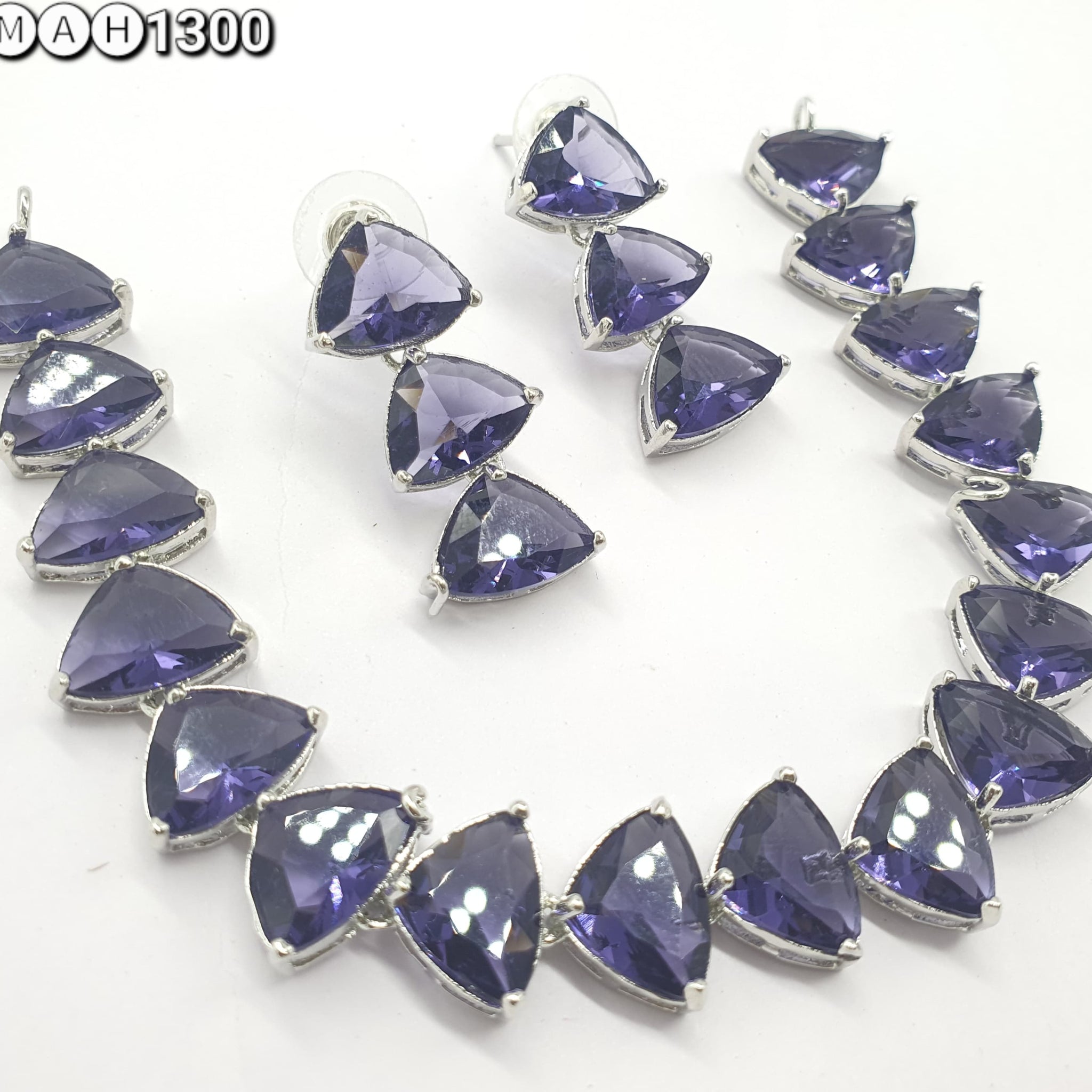 american diamond necklace Set