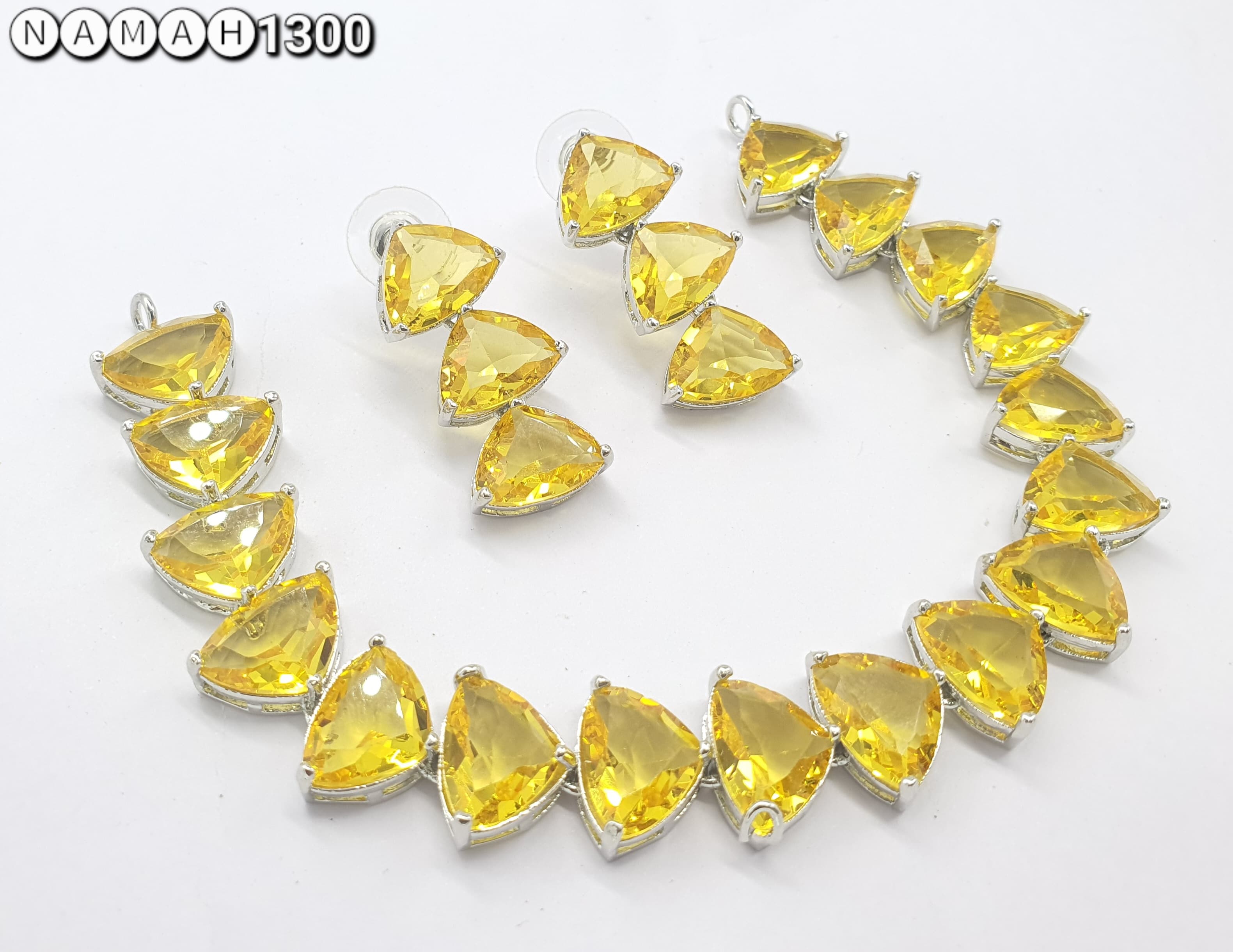 american diamond necklace Set