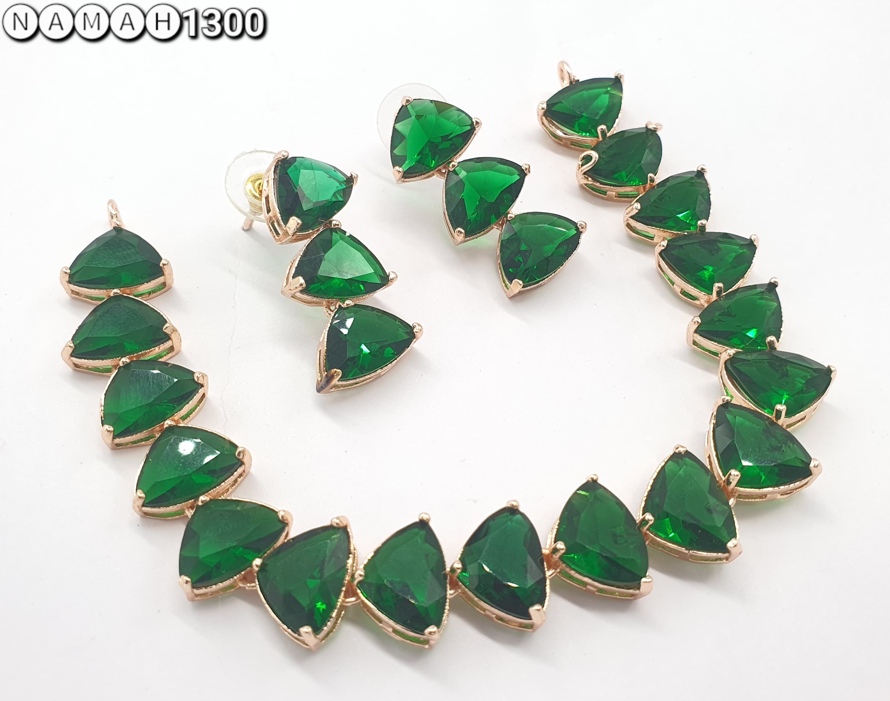 american diamond necklace Set