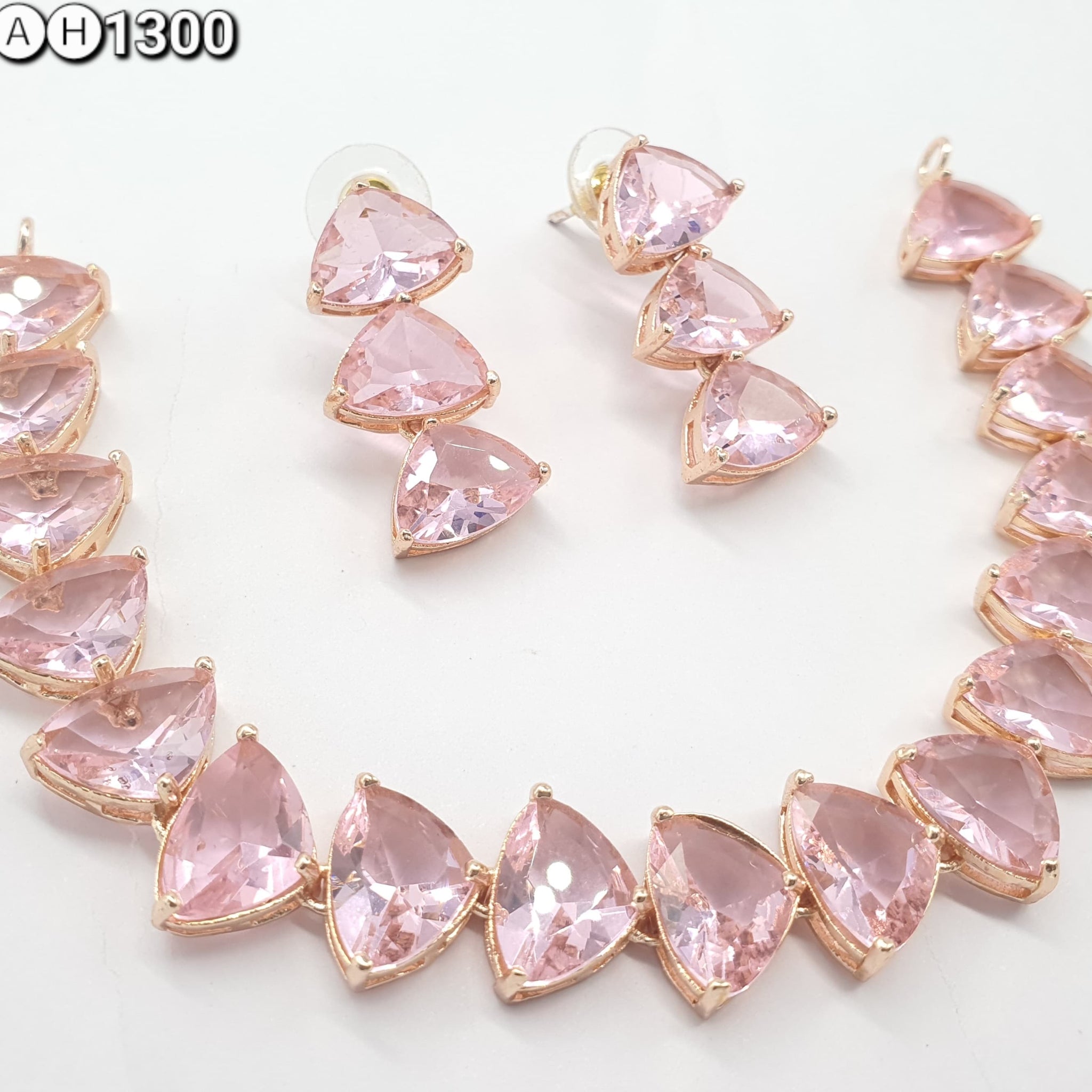 american diamond necklace Set