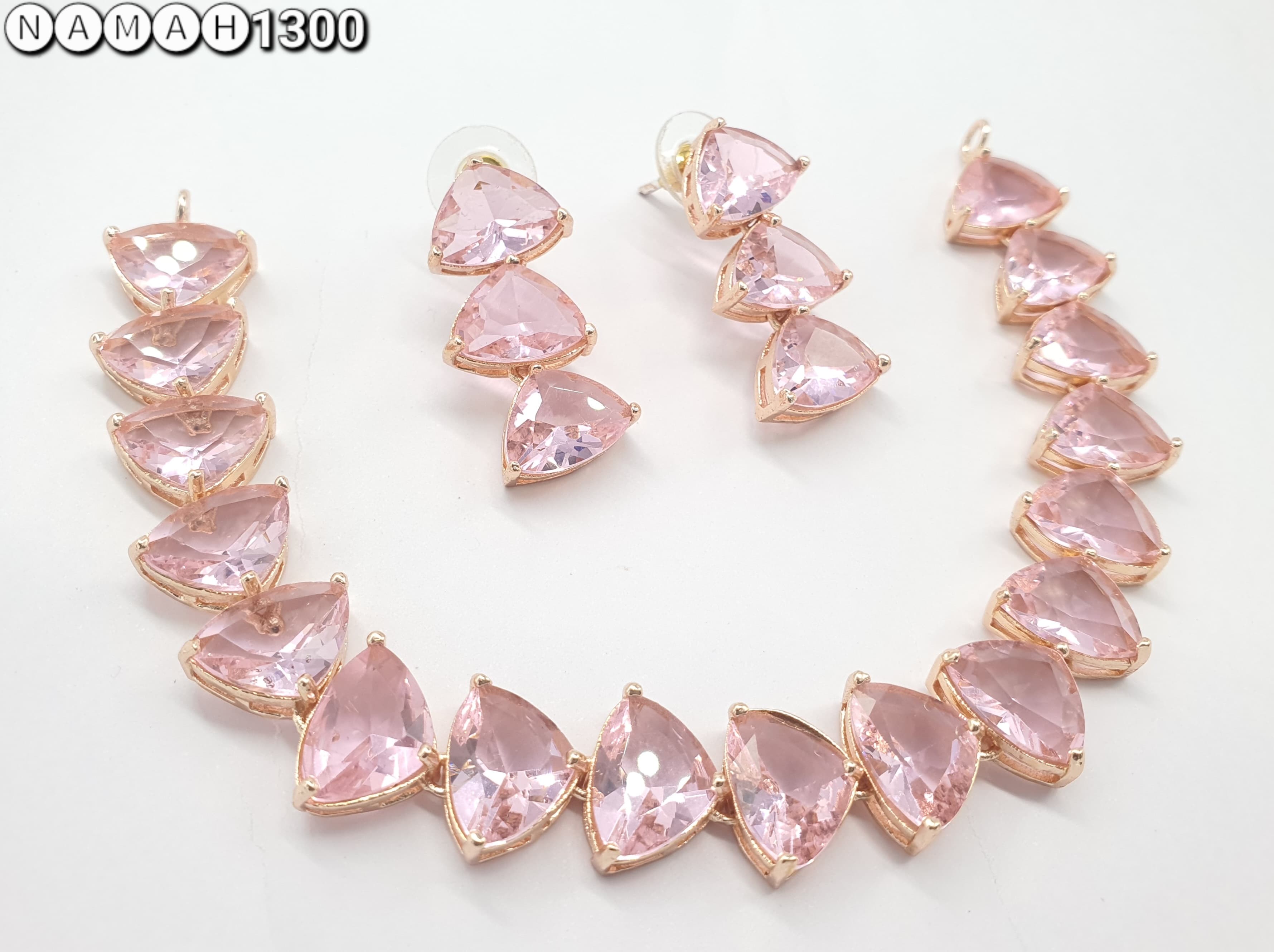 american diamond necklace Set