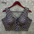 V Neck Cut Partywear Blouse