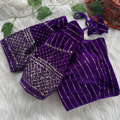Velvet Blouse