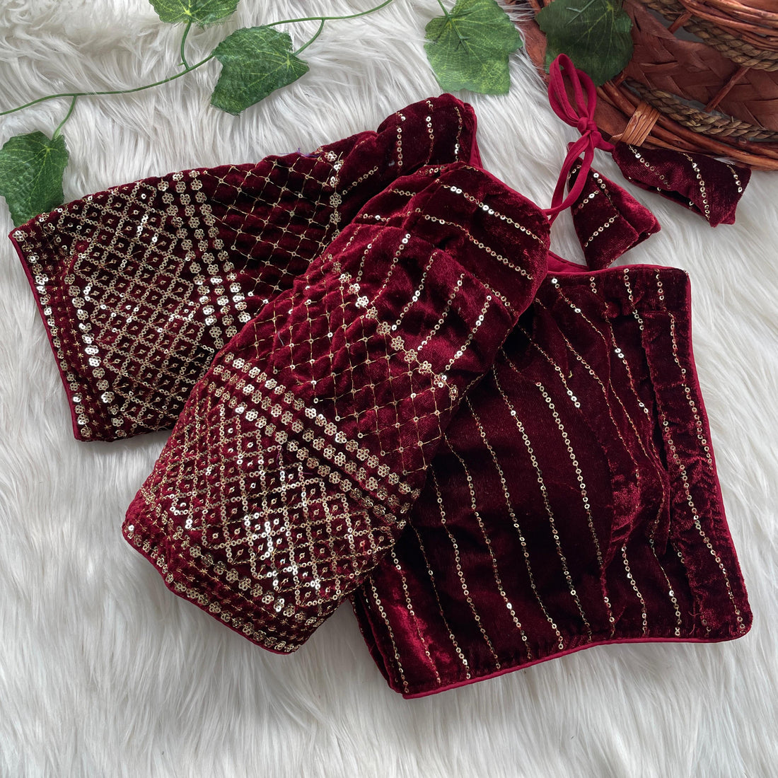 Velvet Blouse