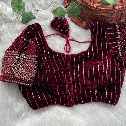 Velvet Blouse