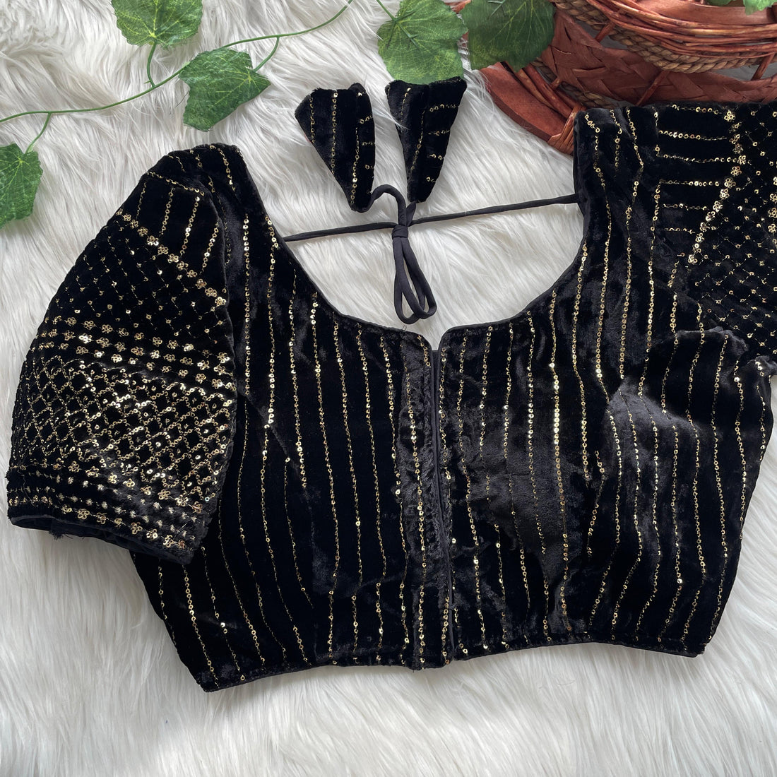 Velvet Blouse