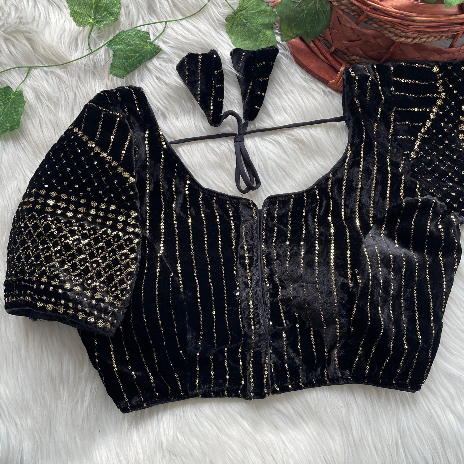 Velvet Blouse
