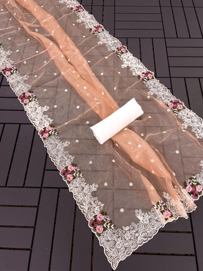 Organza Saree